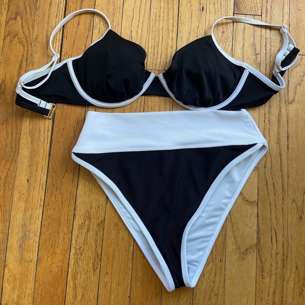 Color block bikini